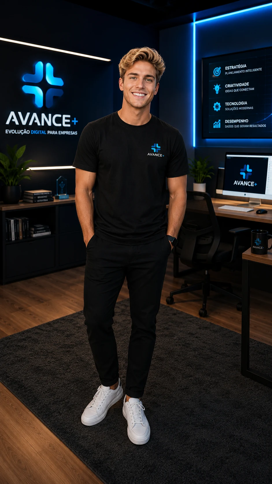 Gustavo, representante institucional da Avance+